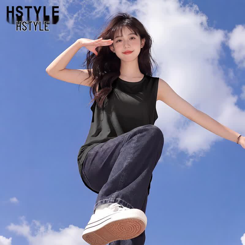 Women s Loose Fit Sleeveless Sports Vest M