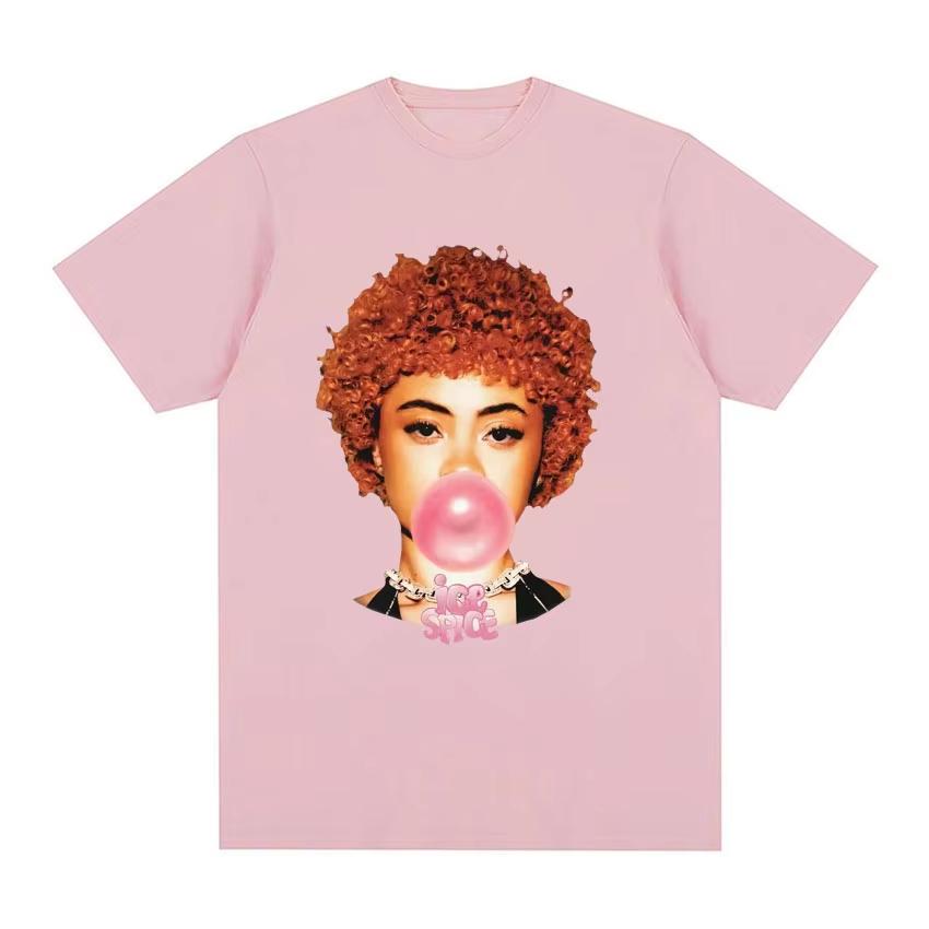 

Rapper Ice Spice Graphic T Shirt Men Women s Fashion Hip Hop Street Style T-shirt Summer Casua Anime Winter Innerwear S