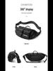 Trendy Men's Lightweight Messenger Bag - Motorcycle Riding Chest Bag & Commuter Backpack