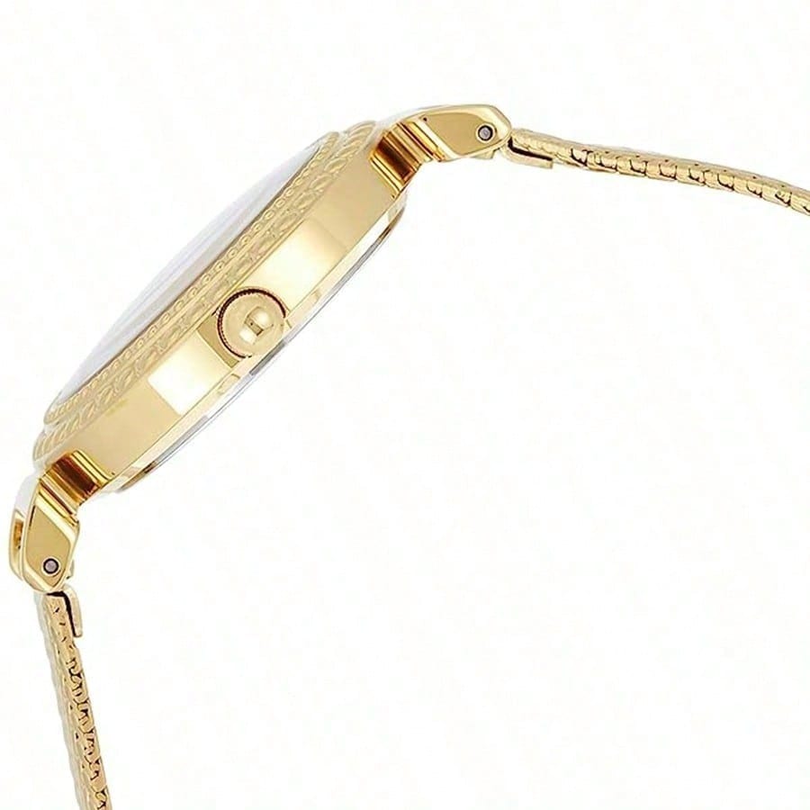 

Guess Women’s Quartz Gold Stainless Steel White Dial 32mm Watch W1152L2