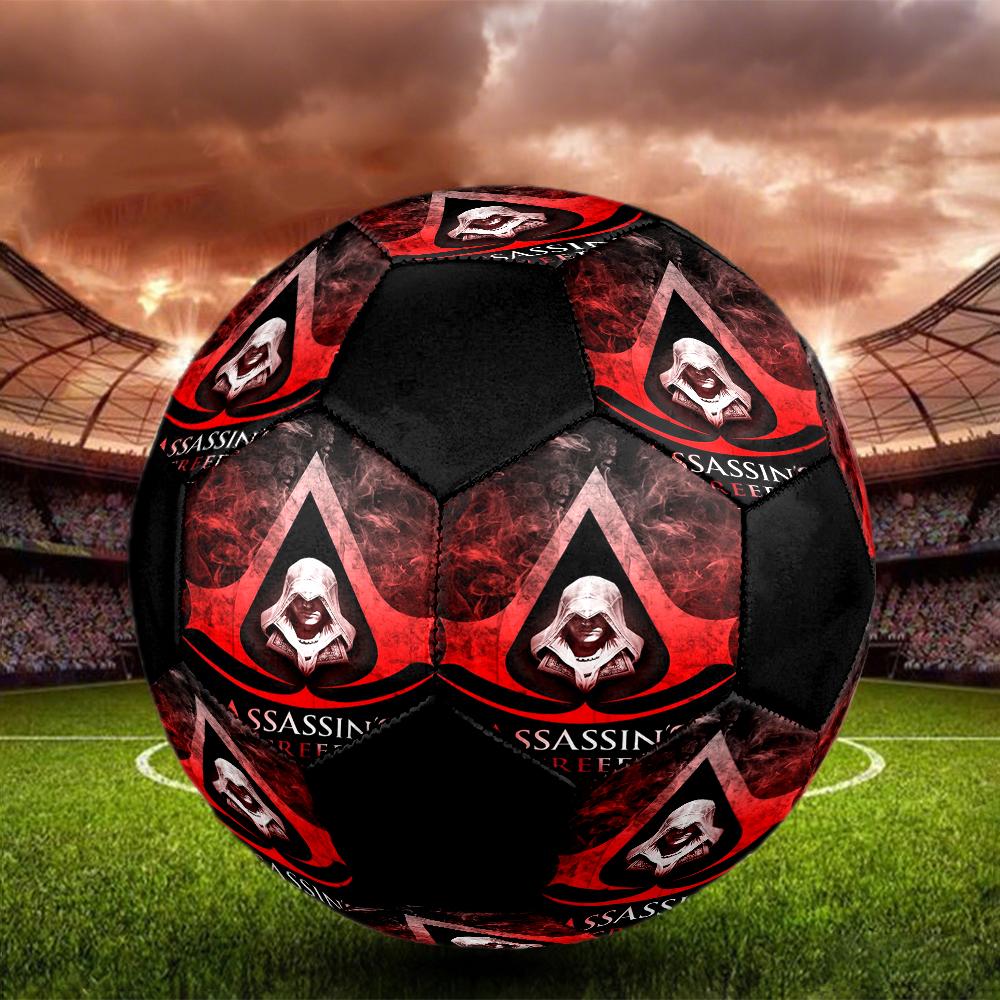 Assassin's Creed Theme Size 5 Soccer Ball, Suitable for Both Indoor and Outdoor Matches, a Gift Suitable for Everyone.