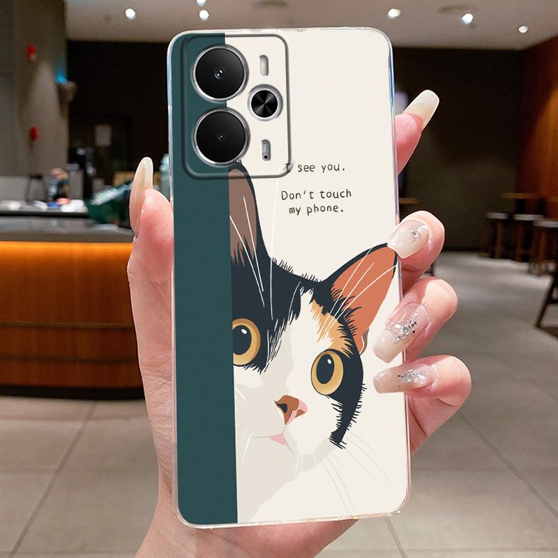 Hülle Für Realme 14 5G 14T 2025 Handyhülle Luxus Drache Niedlich Cool Jungen Mädchen Weiche Abdeckung Realme14 Realme14T Transparente Hüllen