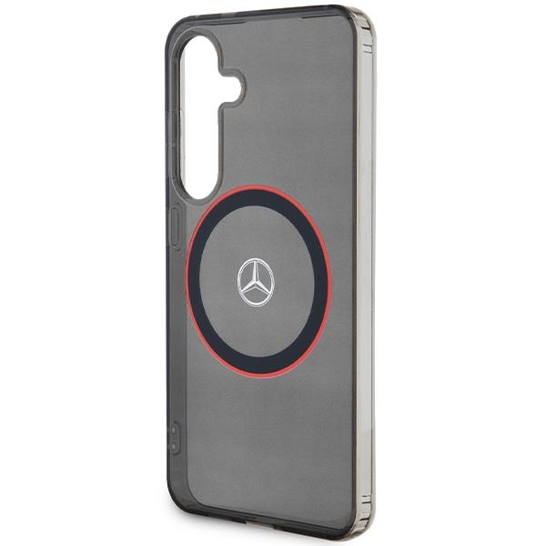 Mercedes Mehms24S23Huork S24 S921 Black Hardcase Double Layer W/ Red Magsafe