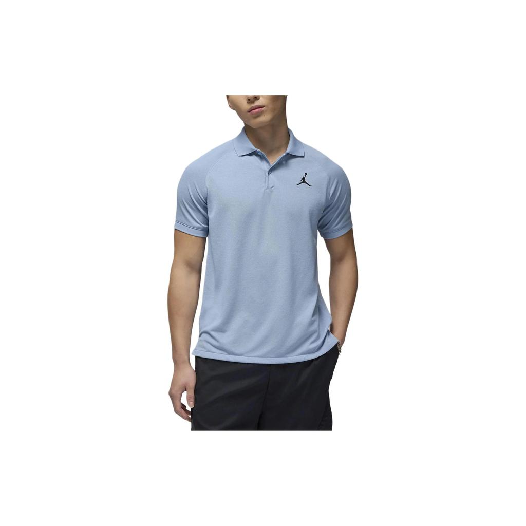 Jordan Dri FIT Polo Shirt Men's Blue Gray (Unisex) Polo Shirts DZ0541 436