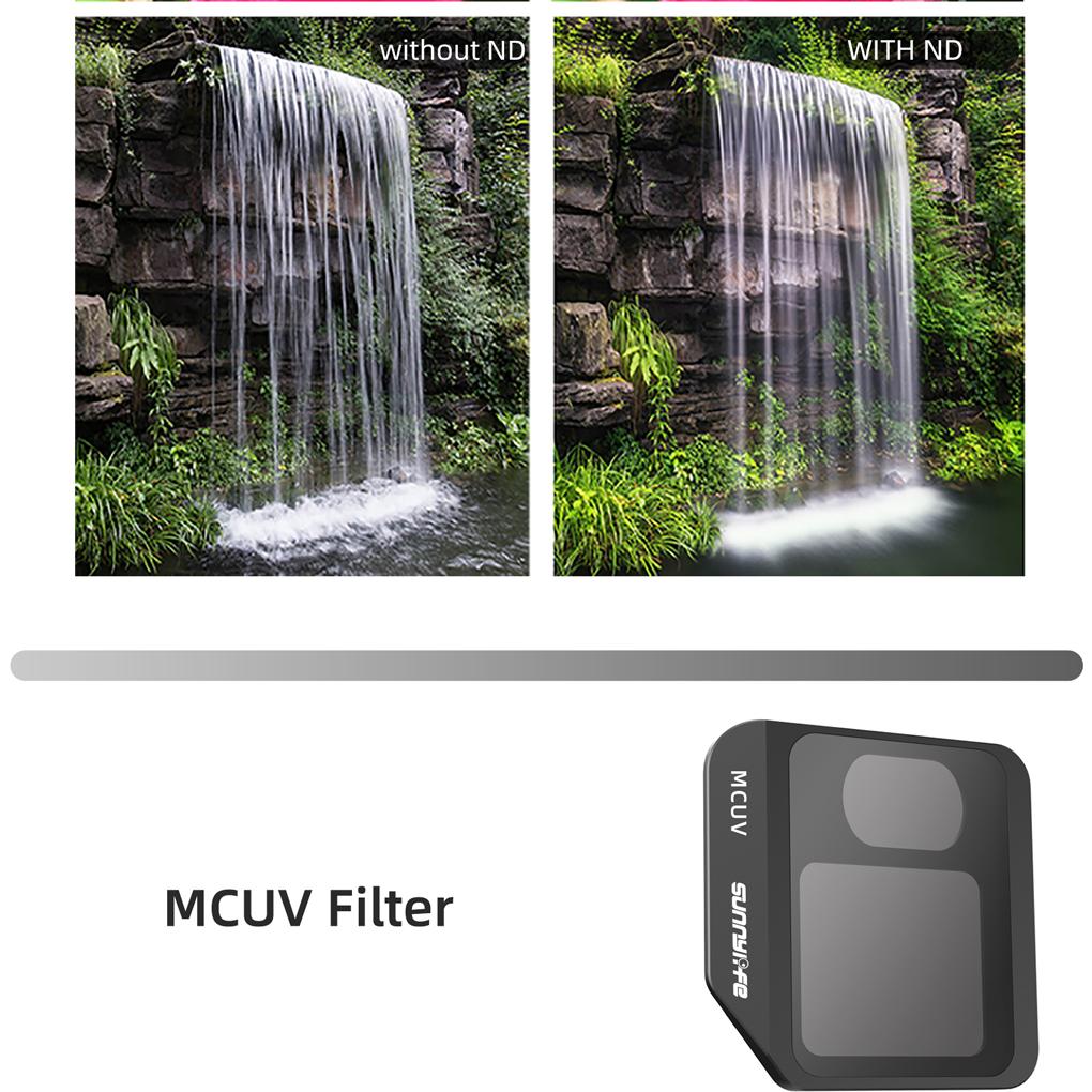 Camera Filter Lens Waterproof Professional Drone Lenses Aircraft Supplies Photography Replacement for 3