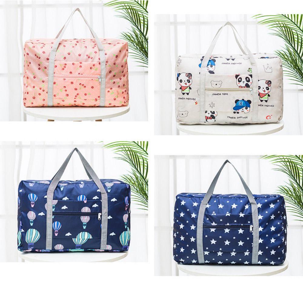 Large Capacity Under The Seat Women Handbag Clothes Organizer Foldable Travel Bag Luggage Bag Tote Bag