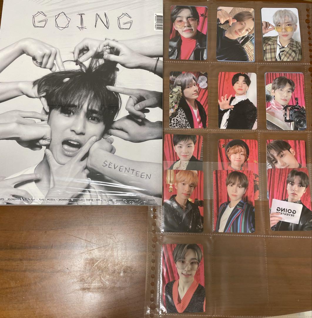 

[USED] SEVENTEEN GOING Photobook Mingyu Trading Card