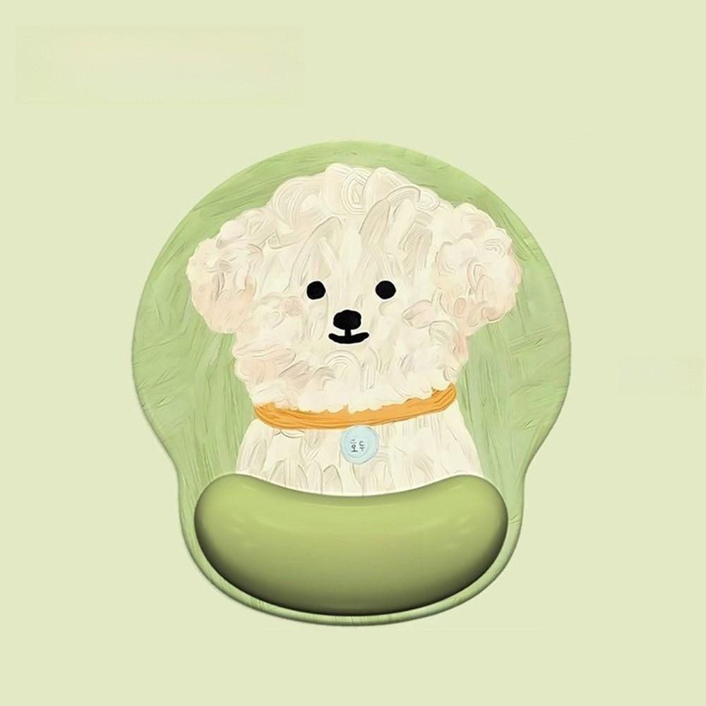 Cartoon Puppy Mouse Pad Rubber Gaming Mousepads Kawaii Mouse Mat  Desktop Setup