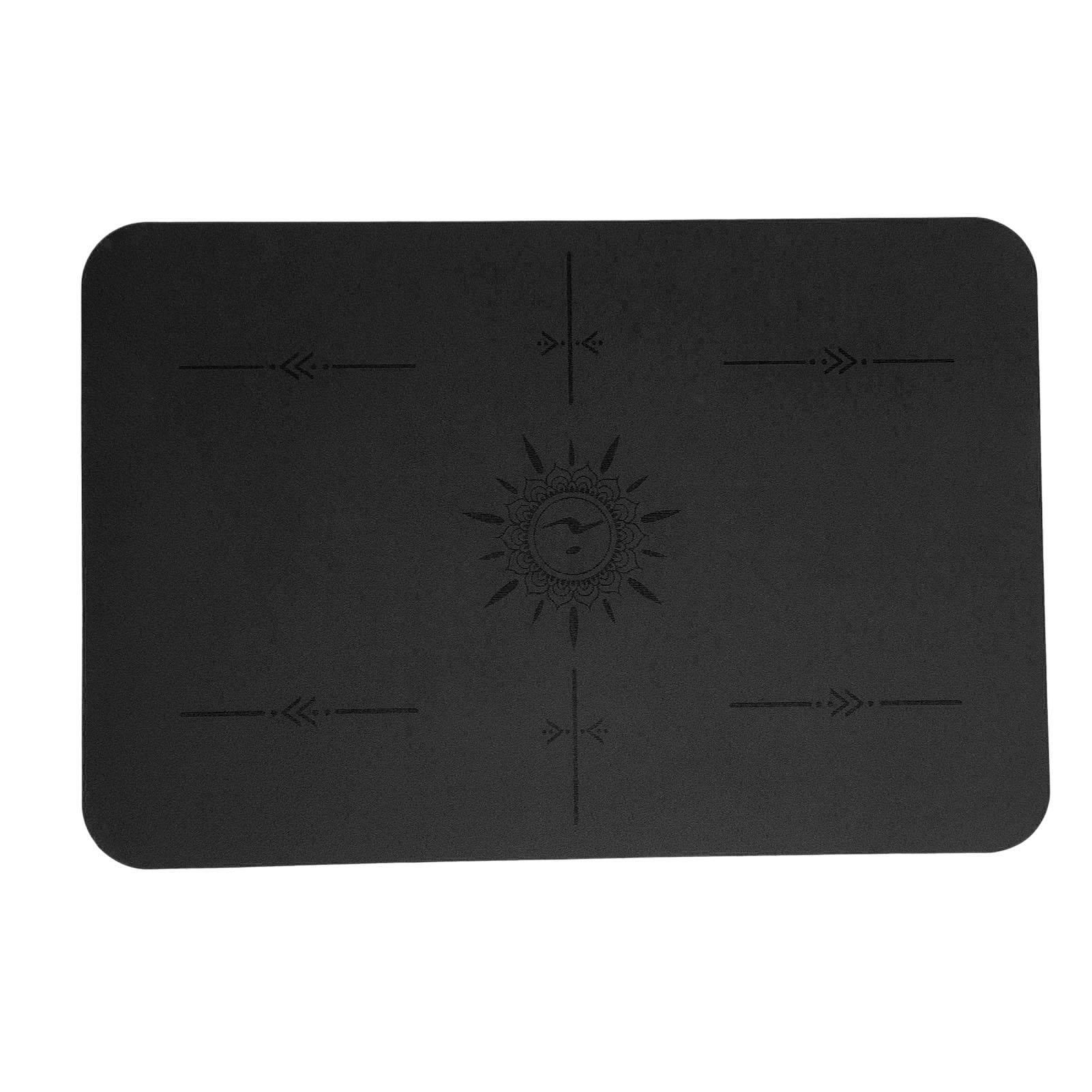 Wosawe Outdoor Sports Black Sewing Machine Muffling Mat Reduce Sewing Machine Vibrations Movement And Slipping Pu Rubber Sewing Machine Pad