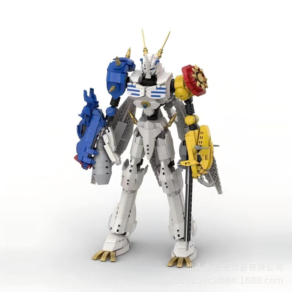 Cross-border hot-selling games, film and television assembly building blocks, toys, models, boy ornaments