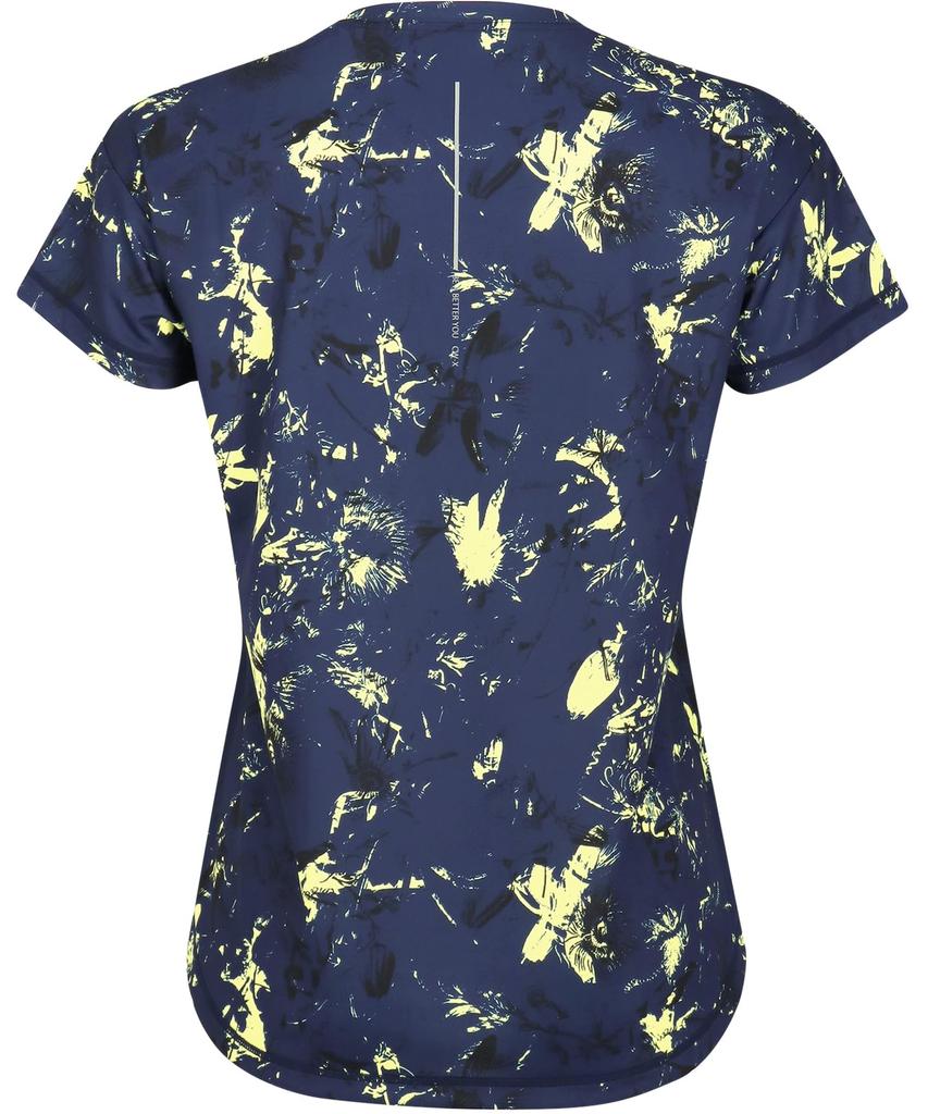 Lightweight Running Short YE CW-X/Wacoal Women's Shirt, Sleeve, 3/4 Sleeve, U-Neck, Moisture-Wicking, Quick-Drying (Main Body), DLY155, Women's,