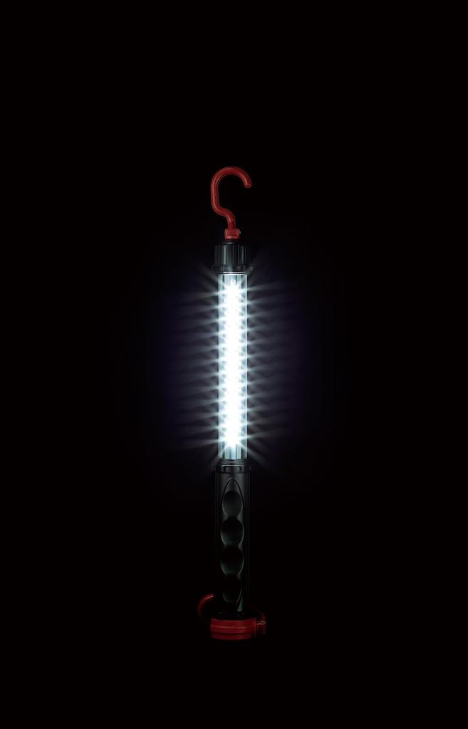 SK11 Rechargeable LED Strip Light, 12 LEDs, 340Lm, SLW-12SMD-LRB