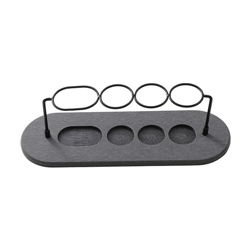 New Diatomaceous Earth Drying Mat Electric Toothbrush Holder Bathroom Waterproof Mat Coaster Absorbent Mat, Non-slip.