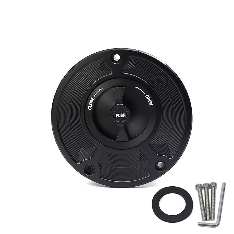 SH-L6010 Quick-Release Fuel Tank Cap: Aluminum Alloy Accessory for Honda Motorcycle Modification