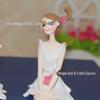 White Angel Resin Fairy Doll Ornament - Elegant Home Decoration Gift