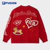 FILA FUSION Lucky Clover Unisex Knit Sweater