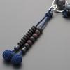 Buddhist Altar Shop Takita Shoten Prayer Beads Jodo Sect Authentic Rosary Beads Striped Ebony Blue Tiger Eye Stone Jodo 9 Pure Silk Hanabon Tenbo