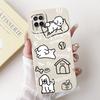 For Samsung Galaxy A12 Case SM-A125F Camera Protection Cover Cute Cartoon TPU Phone Case For Samsung M12 F12 SM-M125F A 12 Funda