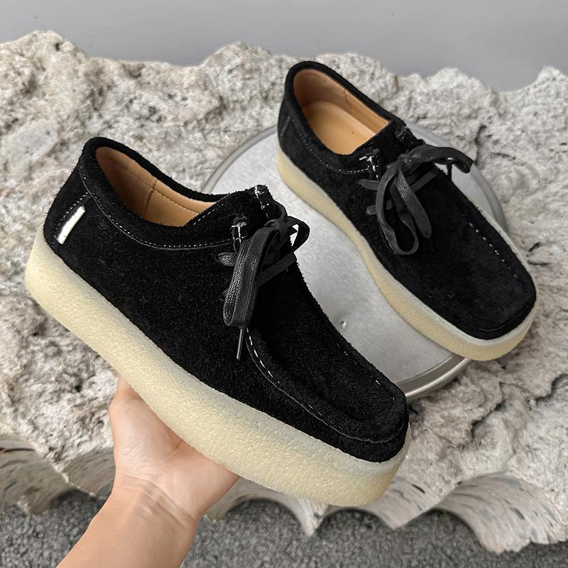 Mote Stilfull Trend Herre Formelle Skinnsko Tykk Såle Fritidssko Businesssko Sklisikkert Gåfottøy Mote Herre Sneakers