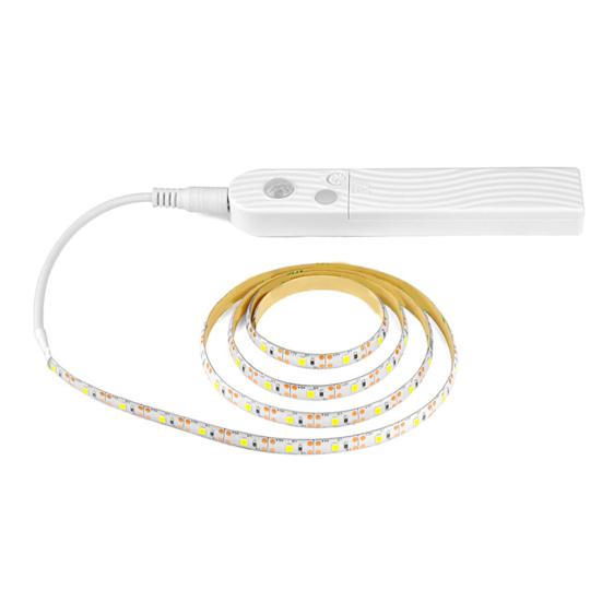 LED Light Strip Waterproof Flicker Free Self-Adhesive Easy To Install Auto ON/OFF Infrared Motion Sensor Light Strip
