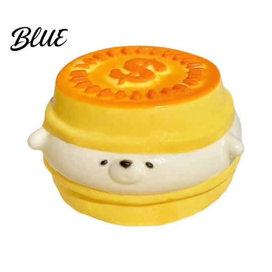Hand Kneading Toys Food Shape Squeeze Toy Cute Smiling Toast Stress Relief Soft Slow Rebound Sensory Fidget Toy for Adults Anxiety Relief,