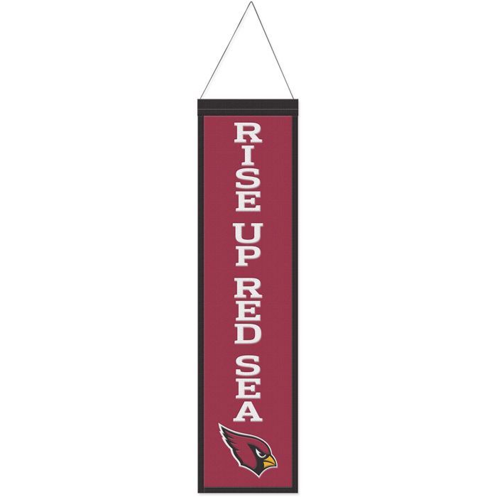 Bannière - WINCRAFT - NFL Teams SLOGAN - Arizona Cardinals - 80x20cm - 70% laine, 30% polyester
