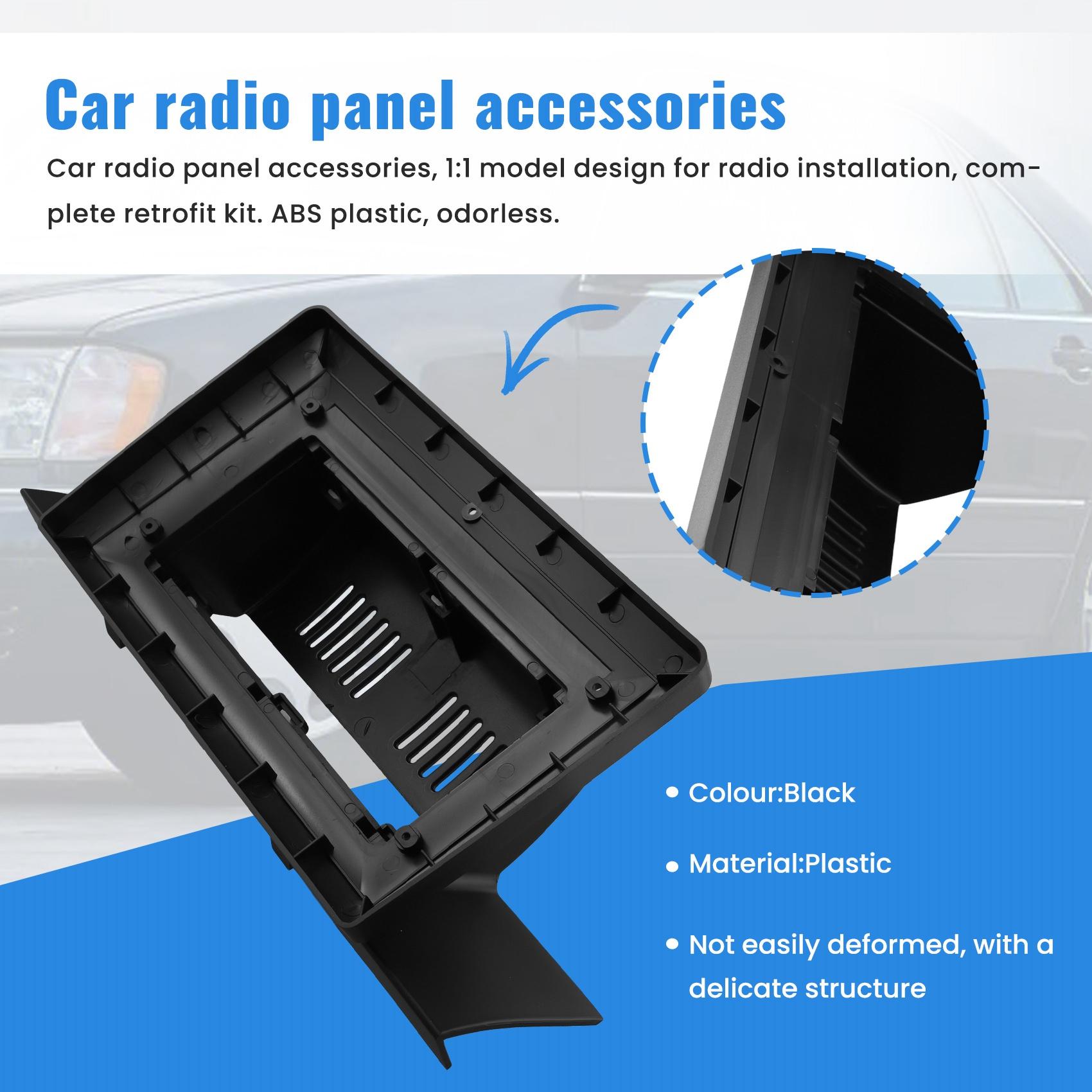 

Переходная рамка для автомобиля, адаптер, комплект панелей для установки в приборную панель Android-радио для Mercedes-Benz S-класса W140