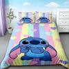 Cartoon Stitch 3pcs Duvet Cover Quilt Cover Bedding Set Queen King Twin Size for Children Bedroom Decor Birthday Gifts