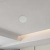 2 Pack White Paintable Ceiling Hole Cover For 3.5-5 Inch Openings Round Electrical Box Plate For Light Fixture And Fan Mount