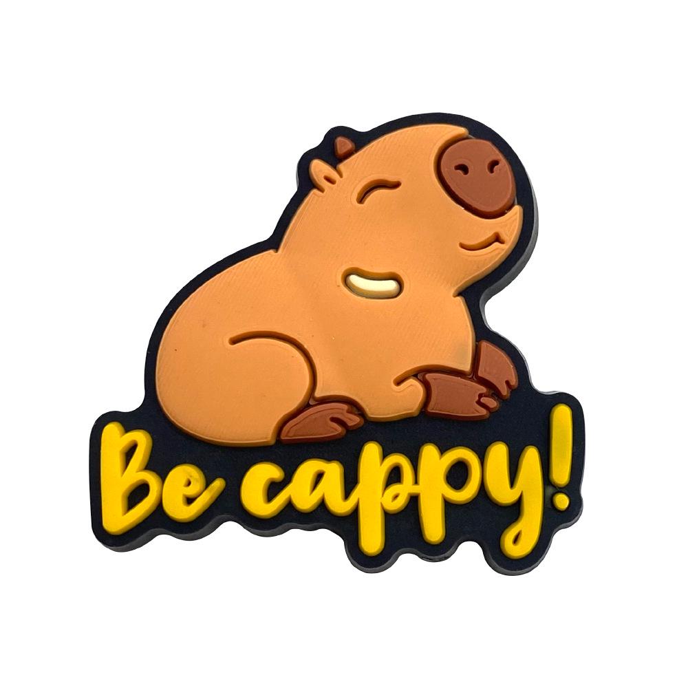 Capybara Hole PVC Soft Rubber Shoe Charms - Creative Shoe Decorations & Accessories