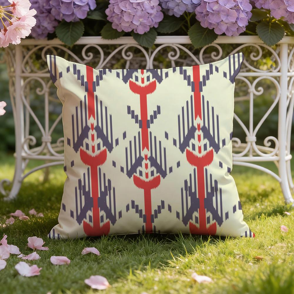 Povlak na polštář s originálním látkovým vzorem pro domácnost a auto: Oboustranné pro prémiové pohodlí