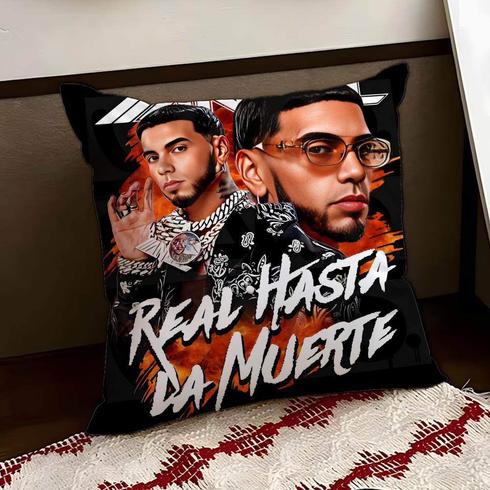 Rapper AAnuel AA Cushion Cover Reversible Soft Durable Pillow Cover Home  Car MultiScene Use for Daily Comfort