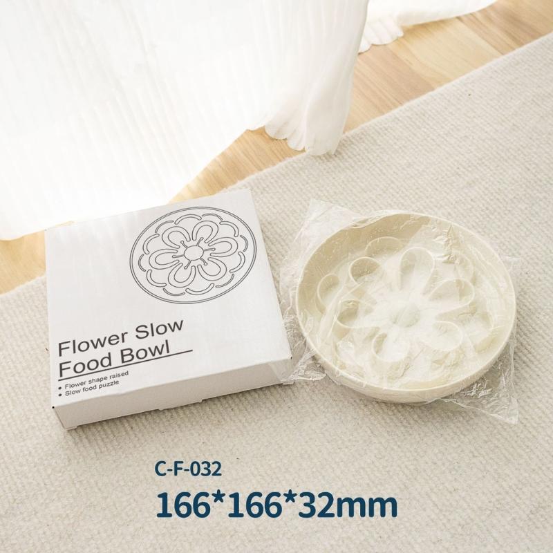 Slow Feeders Cats Food Bowl Regulable Dog Slow Feeders Comfortable Cats Bowl for Active Cats