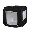 Children's Foldable Indoor/Outdoor Secret Base Tent - Black Sunshade Toy House