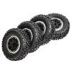 4pcs 64mm Soft Tire Wheel for MN D90 MN98 MN99S WPL C14 C24 C34 B14 B24 LDRC P06 LD1297 LD1299 RC Car Upgrade Parts Accessories