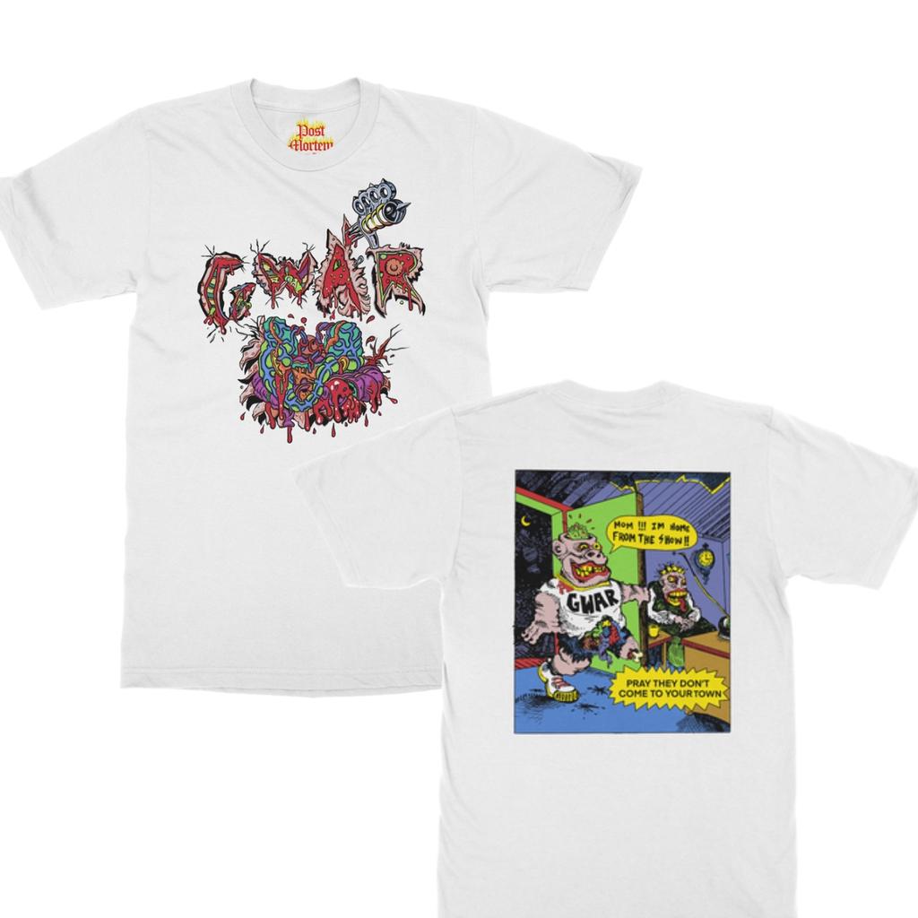 Best Gwar Band Graphic Cotton Tshirt Unisex Summer Short Sleeve Fashion Brand Tee Luxury Casual Vintage Retro Tops