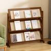 Floor-standing Magazine and Brochure Display Rack