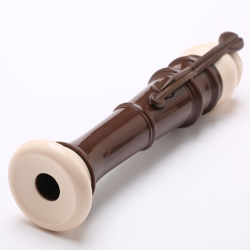 Swan Baroque Bass Recorder, Eight-Hole ABS Flute for Students and Adults