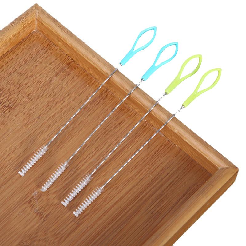 5/10 Buc. Instrument de Curățare Perie Tub de Aspirație Oțel Inoxidabil Perie Păr Moale Perie Curățare Biberon Cană Apă Bebeluș Tub Nailon Pai Sticlă