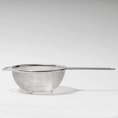 PEARL METAL Stainless Steel Strainer with Handle, 15cm, Made In Japan, HB-1631