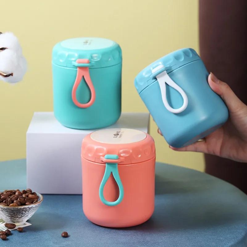 Lunch Box Food Thermal Jar Insulated Soup Thermos Stainless Steel Drinking Cup Bento Food Storage Containers