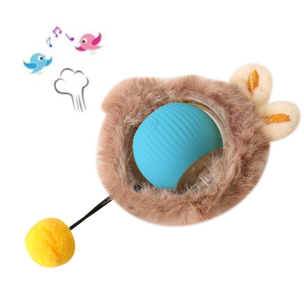 

Автоматичні Розумні Іграшки для Кота Перезаряджуваний М яч для Тренування Собаки та Кота Електричний М яч Іграшка для Кота Товари для Домашніх Тварин Blue/Type B