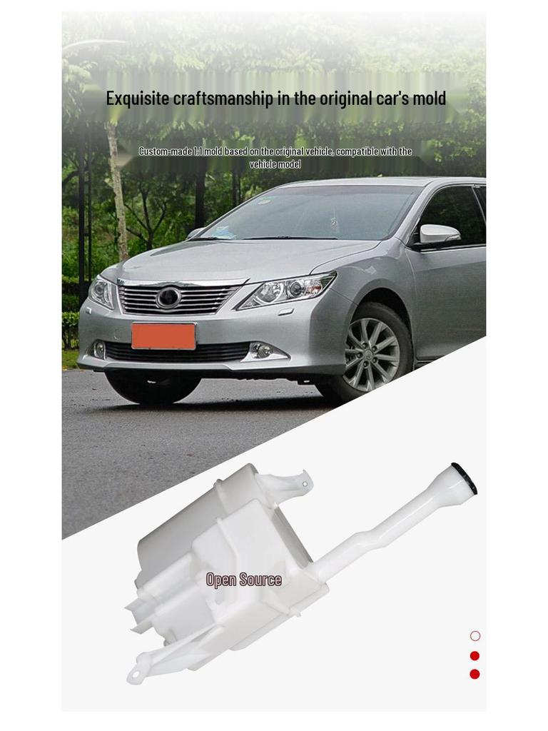 Windshield Washer Fluid Reservoir for Toyota Camry 2012 Models, Part No. 85315-06240