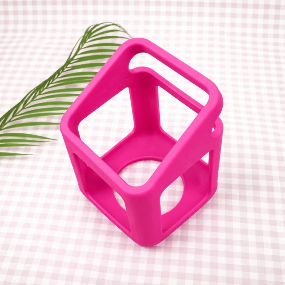 

Silicone Protective Case Portable with Handle Speaker Sleeve Shockproof Anti-Drop Storage Cover Shell for Toniebox 1 розы красного