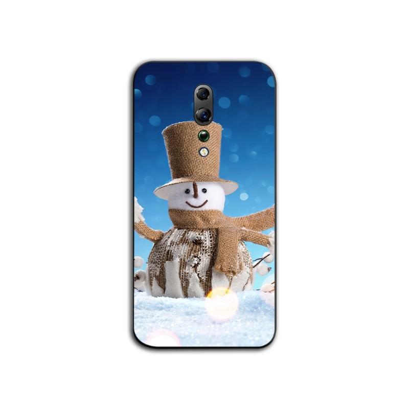 Winter Christmas Snow Tree Pattern Phone Case For OPPO Find X5 X3 X2 A93 Reno 8 7 Pro A74 A72 A53 Soft Black Phone Cover