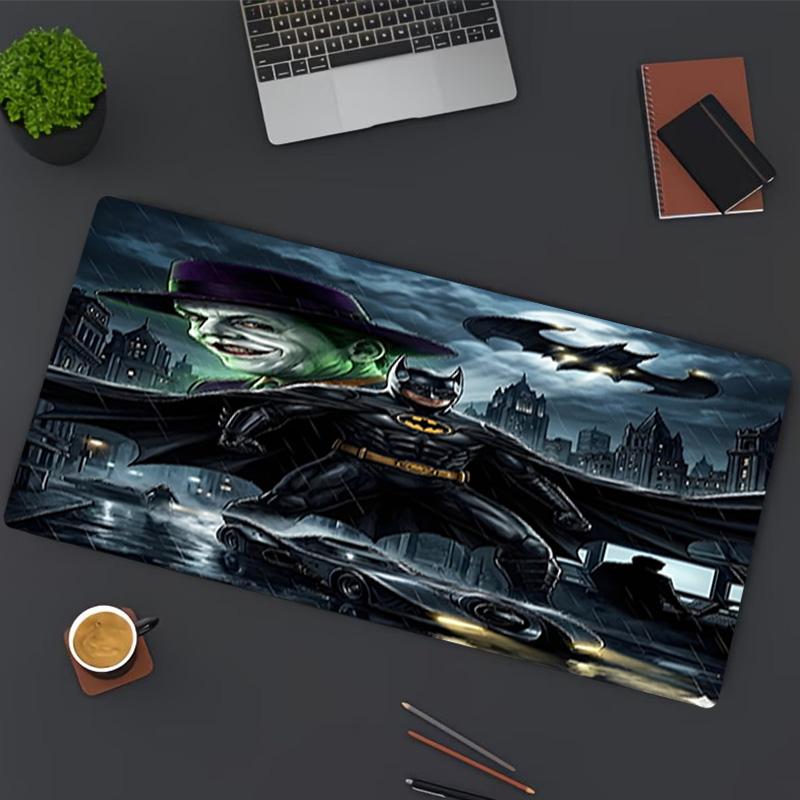 Superheroes Print Mouse Pad, for Keyboard Pad Laptop PC Mat for Office Home Use, Desk Decor, Perfect Birthday Gift for Gamers