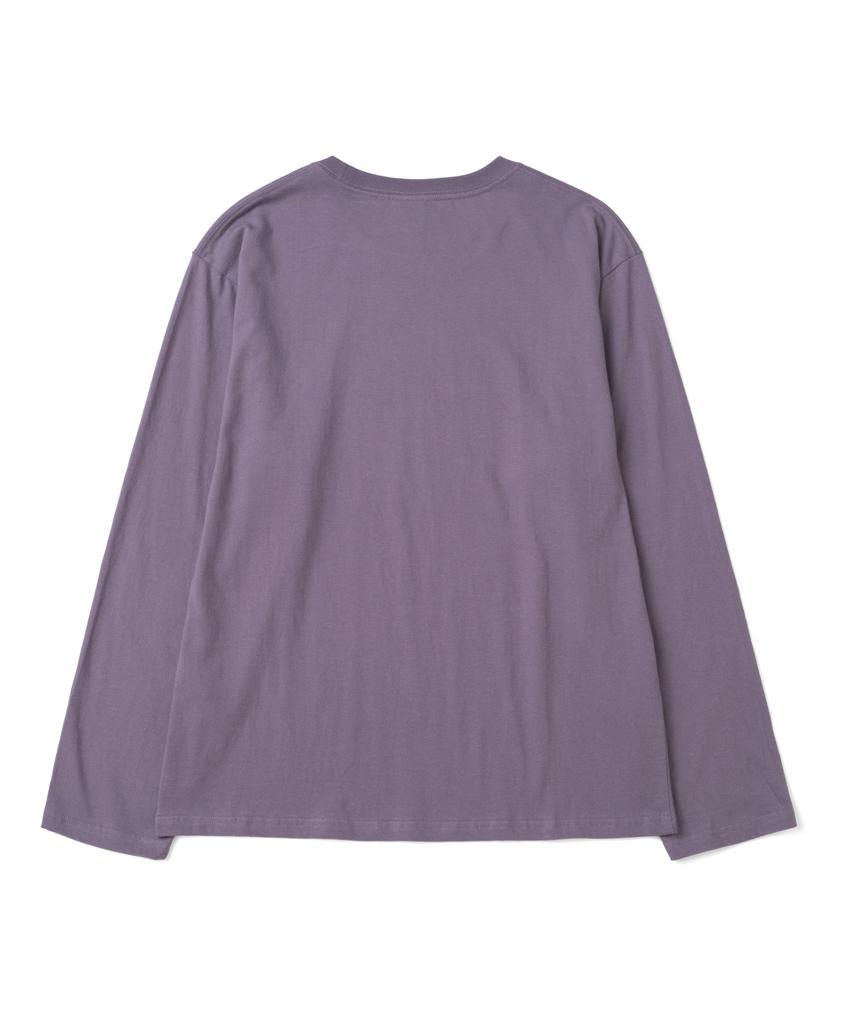 THE COLDEST MOMENT Tcm Starfish Mini Logo Long Sleeve (Purple)