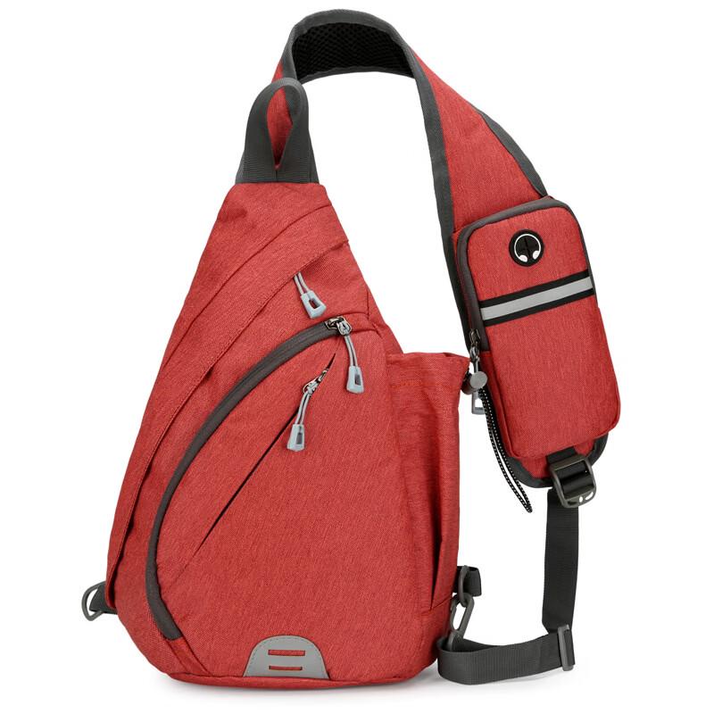 Men's Oxford Cloth Crossbody Chest Bag