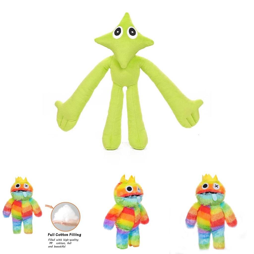 Roblox Rainbow Friends Blue Plush Toy Villain Soft Stuffed Doll Kids Xmas Gift