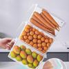 Refrigerator storage box, food grade fresh-keeping box, kitchen vegetable dumpling sorting artifact, special egg storage box for freezing